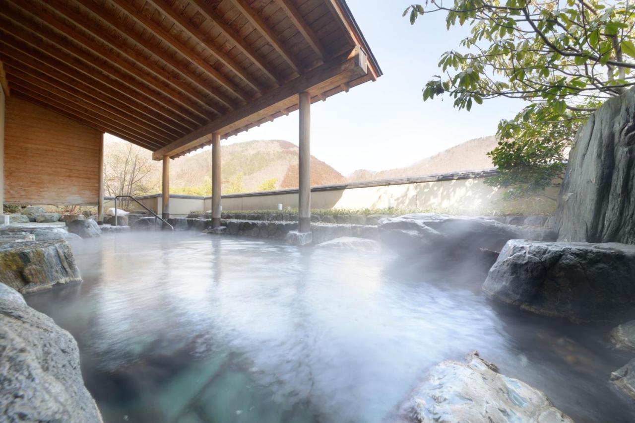 Hotel Iizaka Onsen Surikamitei Ohtori Fukushima  Exterior foto